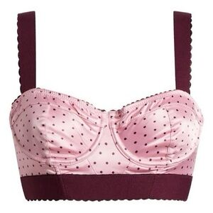 Free People Viva Longline Bra in Pink and Maroon size Small NWT